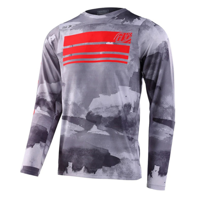 Джерси TLD SKYLINE LS JERSEY Blocks [Cement] 