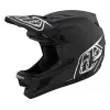 Вело шлем фуллфейс TLD D4 Carbon [Stealth Black/Silver]