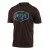 Джерси TLD Flowline S/S Jersey [Station Heather Dark Moka/Blue] XL