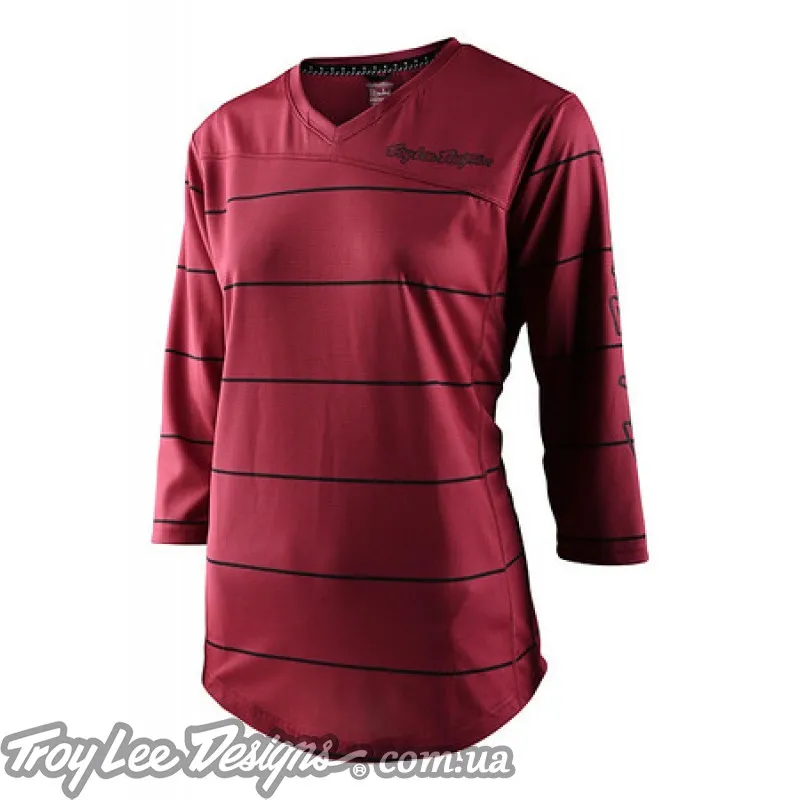 Джерсі TLD WMNS MISCHIEF JERSEY [PINSTRIPE ELDERBERRY]