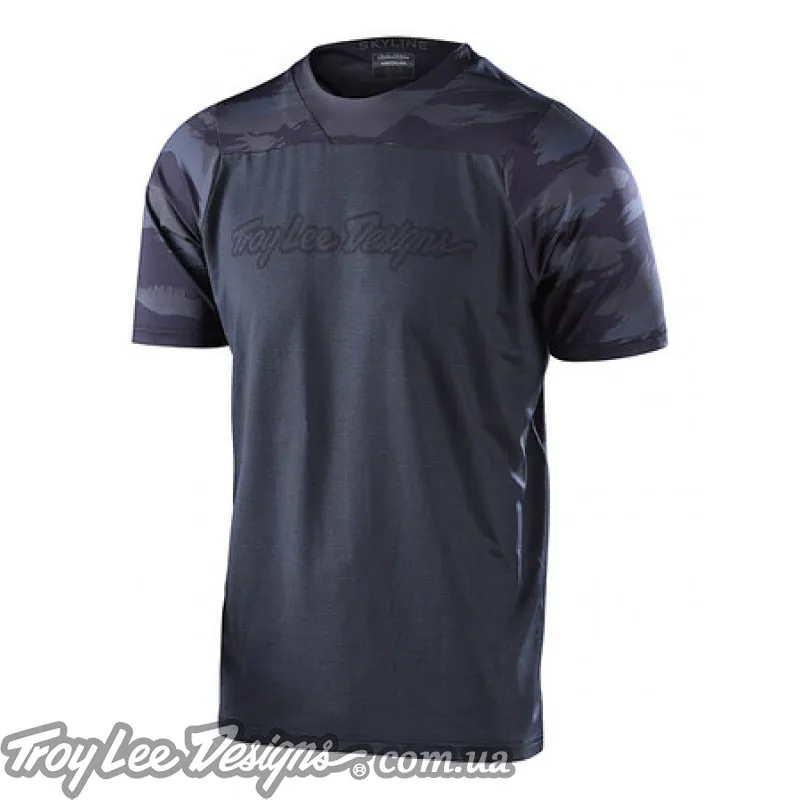Джерси TLD SKYLINE SS JERSEY [SIGNATURE CAMO HEATHER BLACK / BLACK] 