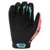 Вело перчатки TLD AIR GLOVE ; SKULL DEMON [ORANGE / GREEN]