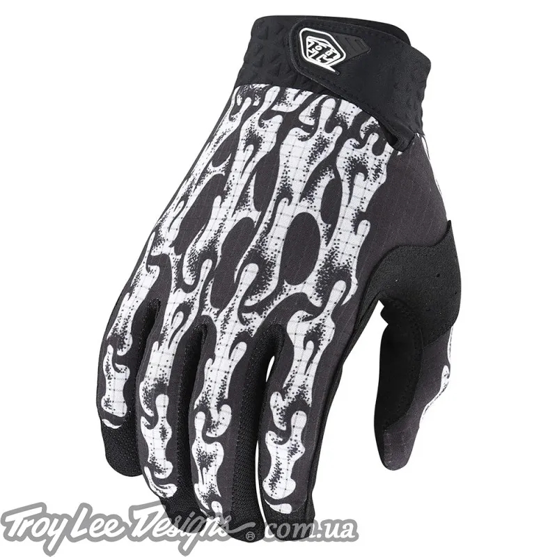 Вело рукавички TLD AIR GLOVE ; SLIME HANDS [BLACK / WHITE] 