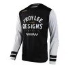 Мото джерсі TLD Scout GP Jersey RIDE ON [BLACK/WHITE] 