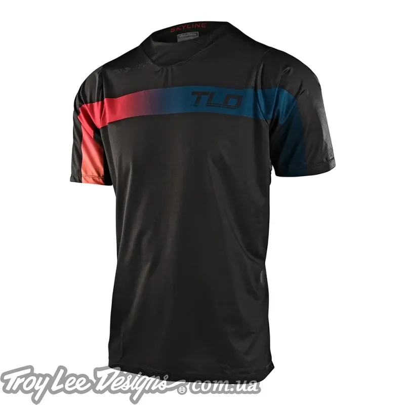 Джерси TLD SKYLINE SS JERSEY JET FUEL [CARBON]