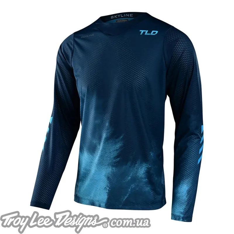 Джерси TLD SKYLINE AIR LS JERSEY [FADES DARK SLATE BLUE]