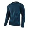 Джерсі TLD SKYLINE LS CHILL JERSEY WAVES [DARK SLATE BLUE]