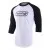 Реглан TLD GO FASTER RAGLAN; WHITE / BLACK XL