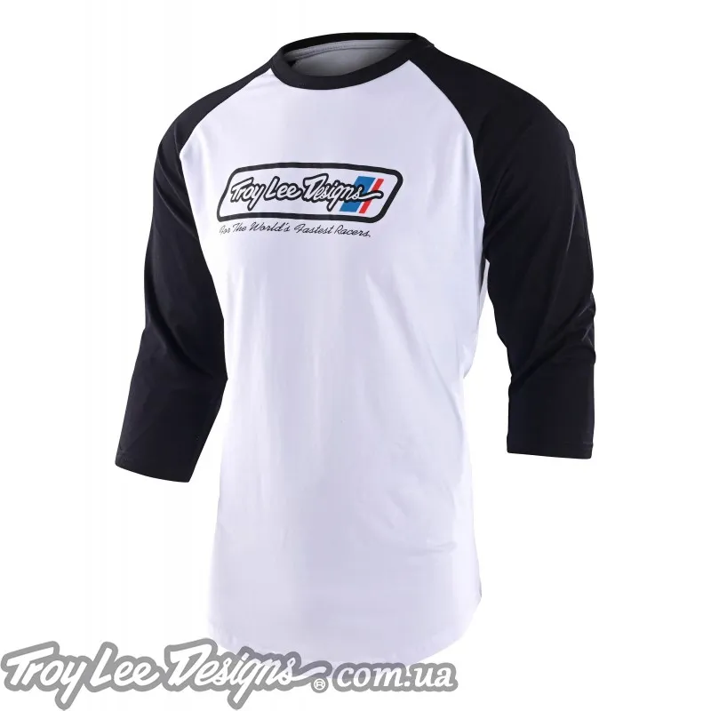 Реглан TLD GO FASTER RAGLAN; WHITE / BLACK
