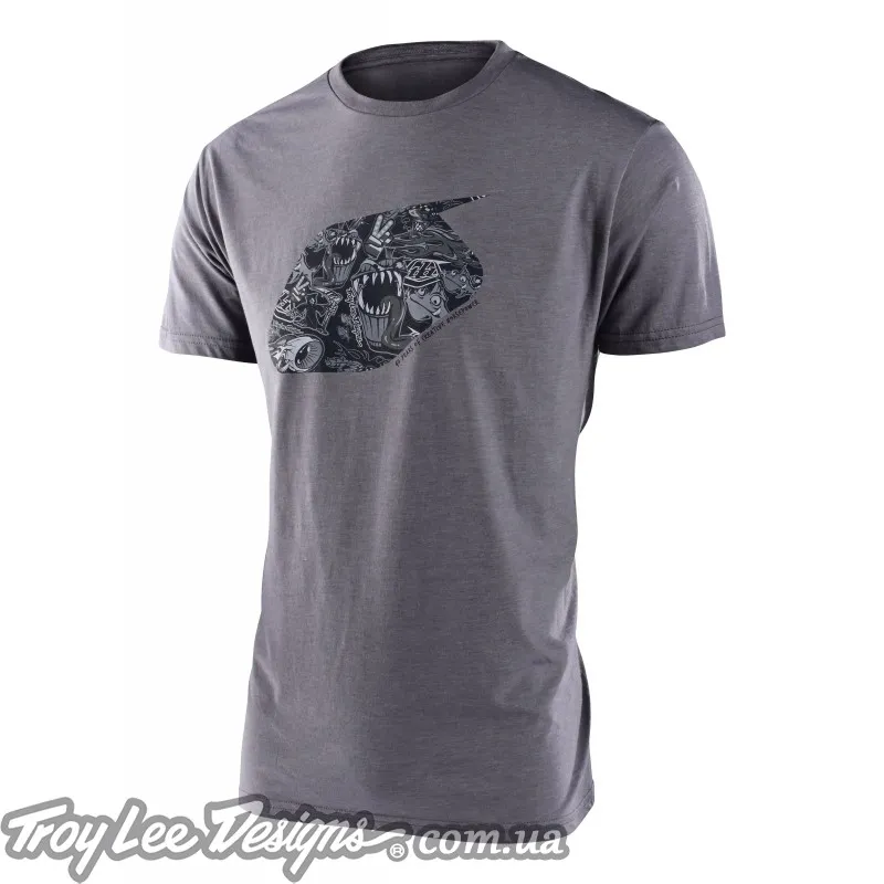 Футболка TLD HISTORY SS TEE; HEATHER GRAY