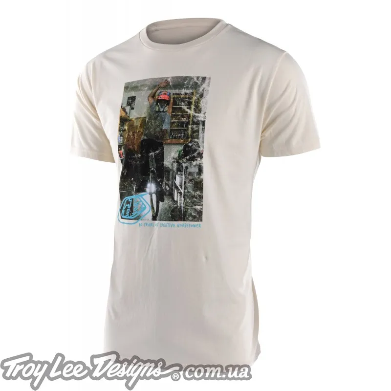 Футболка TLD UNICYCLE SS TEE; NATURAL 