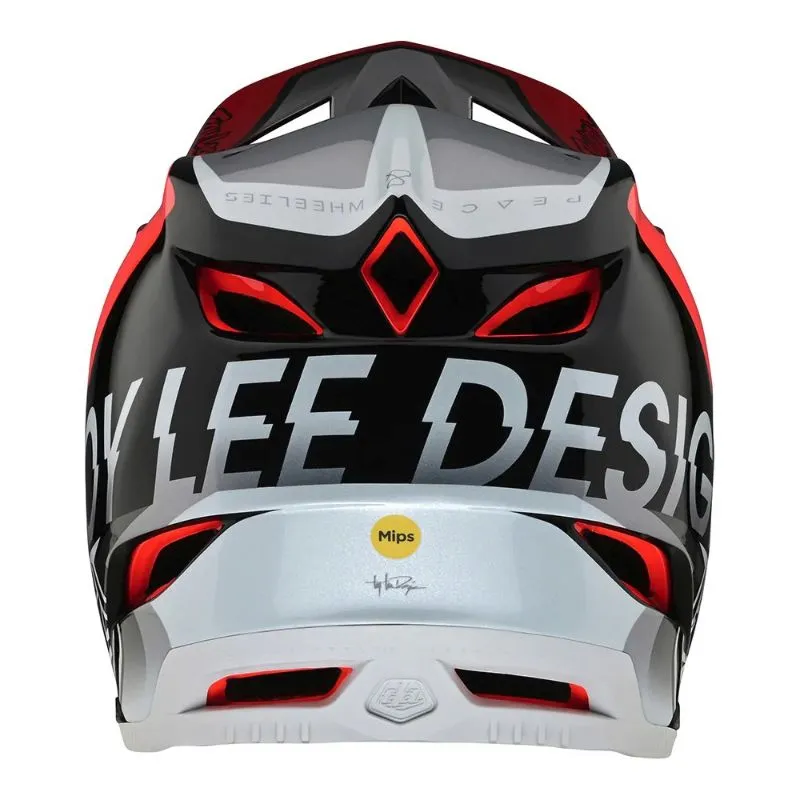 Вело шолом TLD D4 COMPOSITE HELMET [Qualifier Silver/Red] 