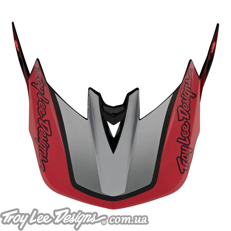 Вело шолом TLD D4 COMPOSITE HELMET [Qualifier Silver/Red] 