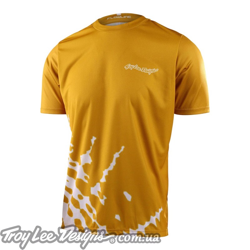 Джерсі TLD FLOWLINE SS JERSEY; Big Spin [Gold Flake] 
