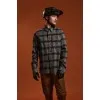 Рубашка TLD GRIND FLANNEL STRIPE [CARBON]