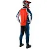 Джерсі TLD Sprint Jersey Fractura [Slate Blue Orange] 