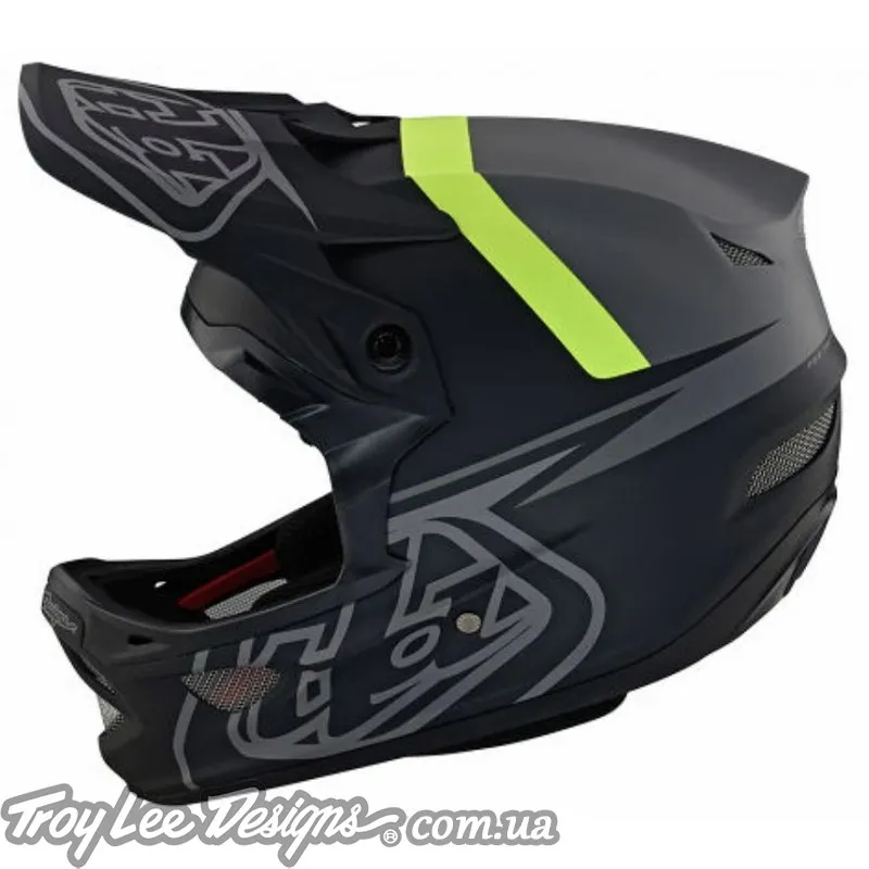 Вело шлем TLD D3 FIBERLITE HELMET SLANT GRAY Вело шлем TLD D3 FIBERLITE HELMET SLANT GRAY