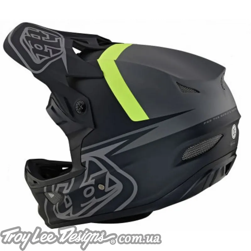 Вело шлем TLD D3 FIBERLITE HELMET SLANT GRAY Вело шлем TLD D3 FIBERLITE HELMET SLANT GRAY
