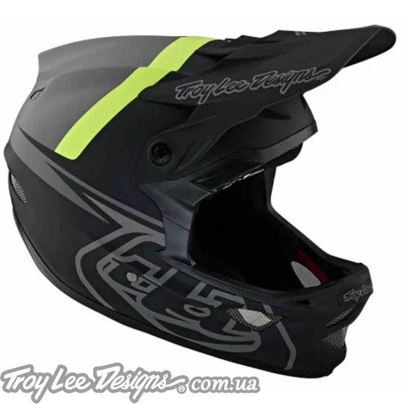 Вело шлем TLD D3 FIBERLITE HELMET SLANT GRAY Вело шлем TLD D3 FIBERLITE HELMET SLANT GRAY