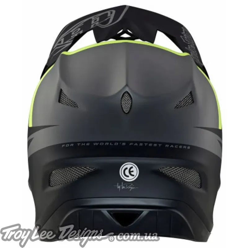 Вело шлем TLD D3 FIBERLITE HELMET SLANT GRAY Вело шлем TLD D3 FIBERLITE HELMET SLANT GRAY