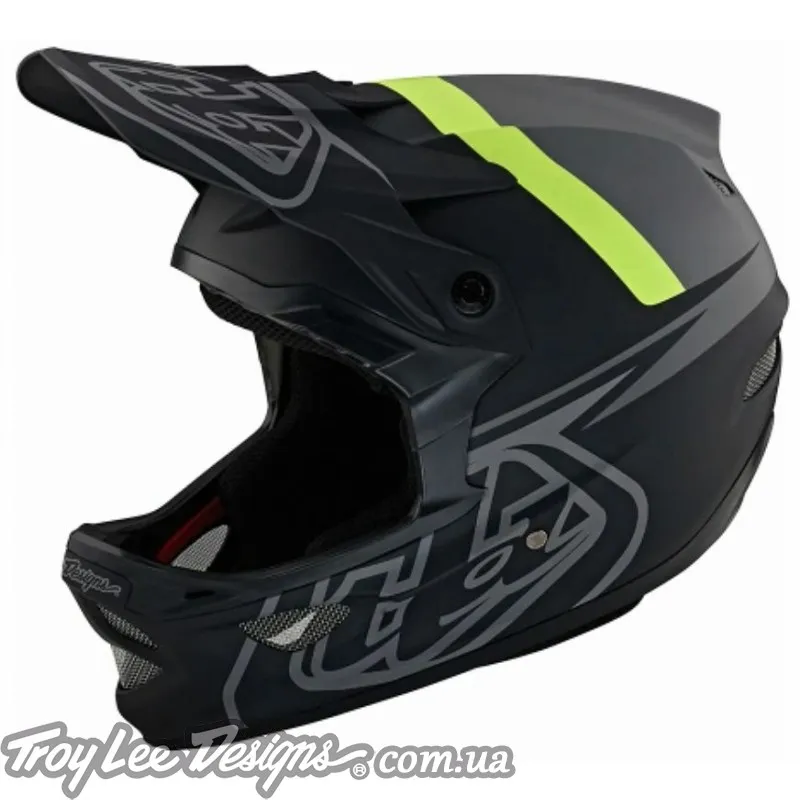 Вело шлем TLD D3 FIBERLITE HELMET SLANT GRAY Вело шлем TLD D3 FIBERLITE HELMET SLANT GRAY