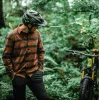 Рубашка TLD GRIND FLANNEL STRIPE [CARBON]