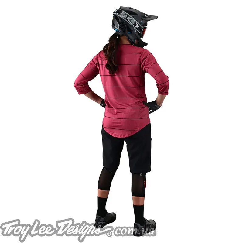 Джерсі TLD WMNS MISCHIEF JERSEY [PINSTRIPE ELDERBERRY]