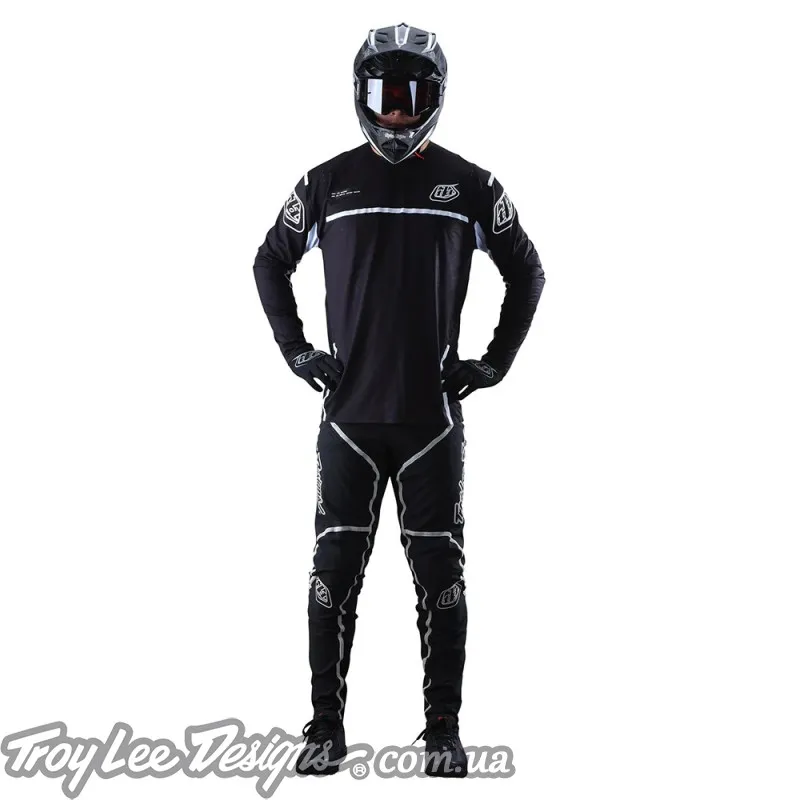 Джерсі TLD SPRINT ULTRA JERSEY ; Lines BLk / White Джерсі TLD SPRINT ULTRA JERSEY ; Lines BLk / White