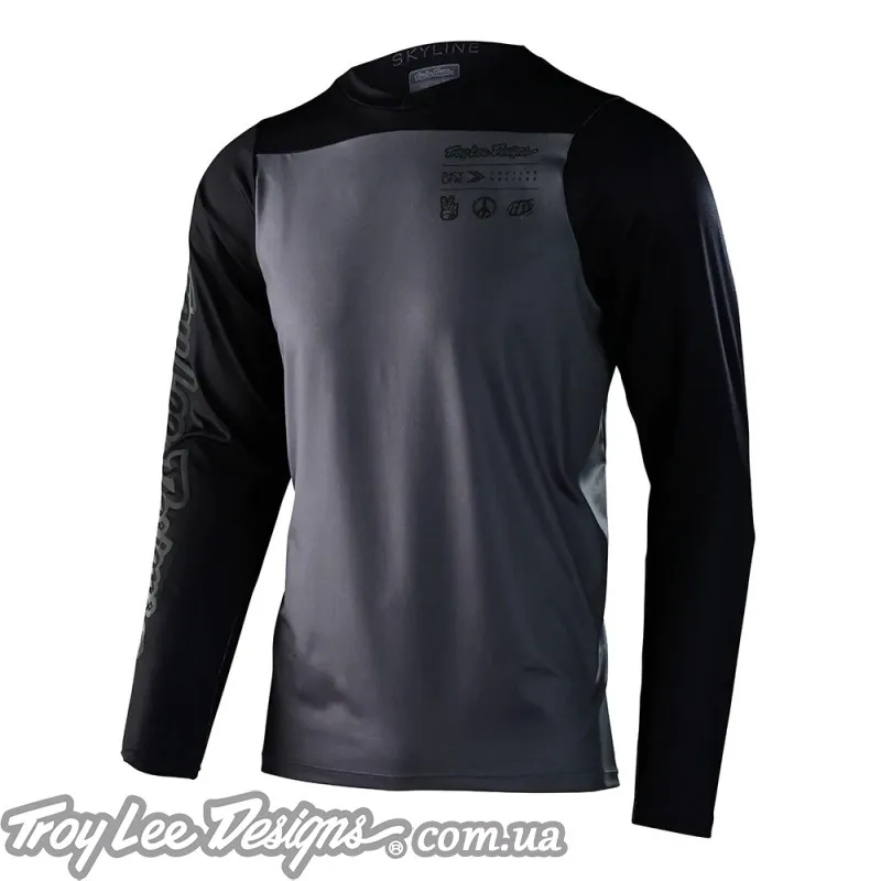 Джерси TLD SKYLINE LS JERSEY Mono [Charcoal]