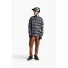 Рубашка TLD GRIND FLANNEL STRIPE [CARBON]