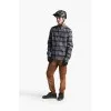 Рубашка TLD GRIND FLANNEL STRIPE [CARBON]