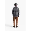 Рубашка TLD GRIND FLANNEL STRIPE [CARBON]
