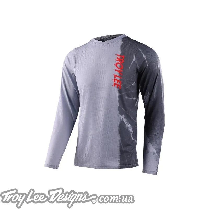 Джерси TLD SKYLINE AIR LS JERSEY Half Dye [Cement]