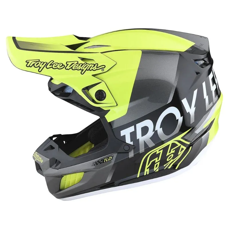 Мотошлем TLD SE5 COMPOSITE HELMET [QUALIFIER GLO YELLOW/BLk]