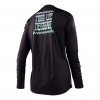 Джерси TLD WMNS LILIUM LS JERSEY MICAYLA [GATTO BLACK] 