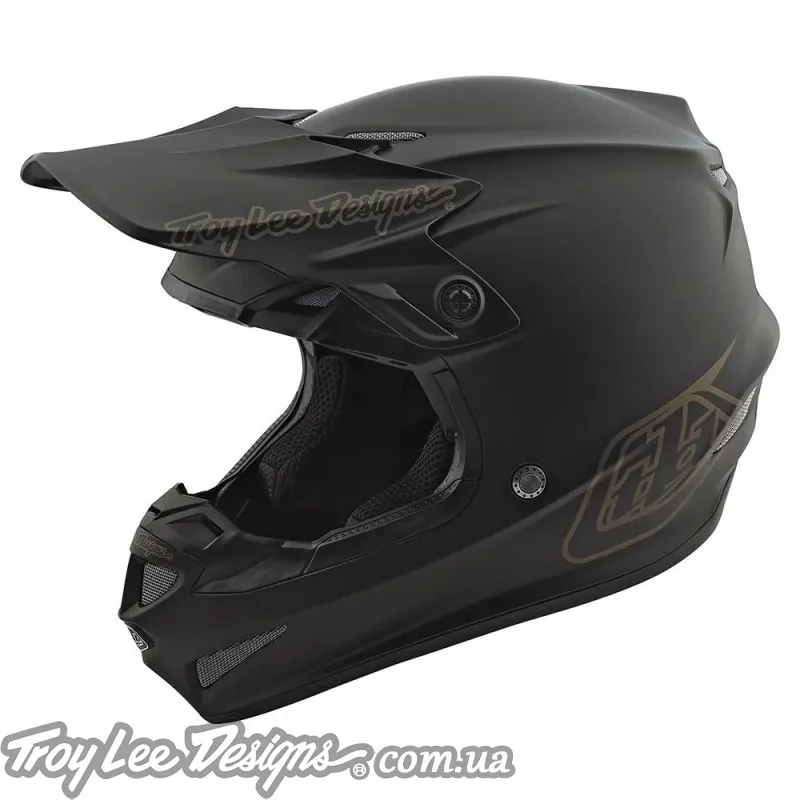 Мотошолом TLD YOUTH GP HELMET MONO [BLACK]