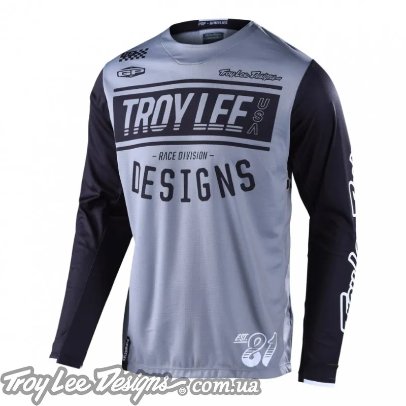 Мото джерси TLD GP JERSEY; Race 81 [Gray] 