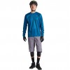 Джерси TLD FLOWLINE LS JERSEY SLATE [BLUE]