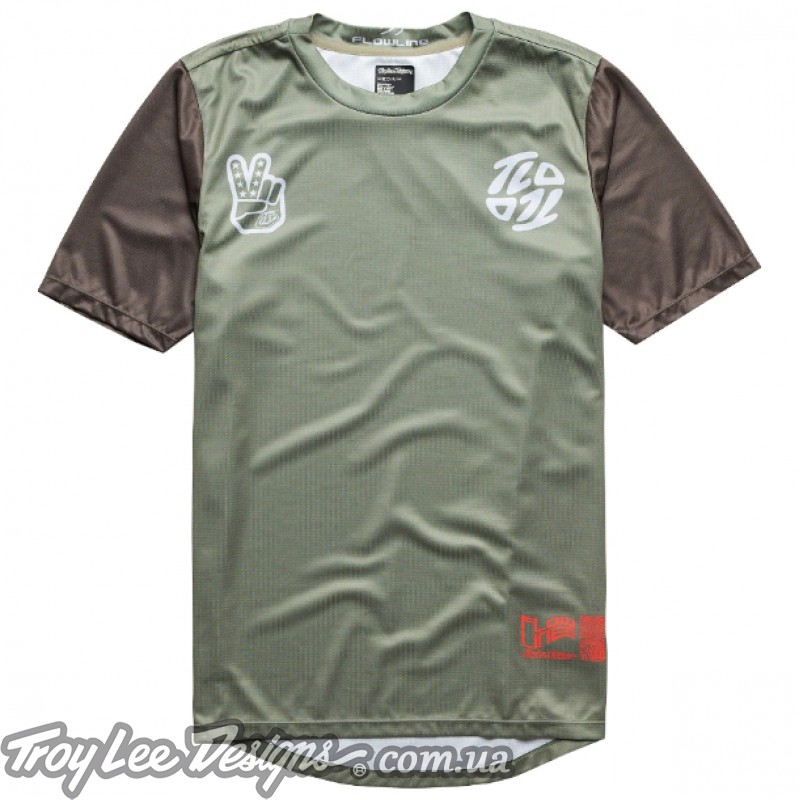 Джерсі TLD FLOWLINE SS JERSEY FLIPPED [OLIVE]