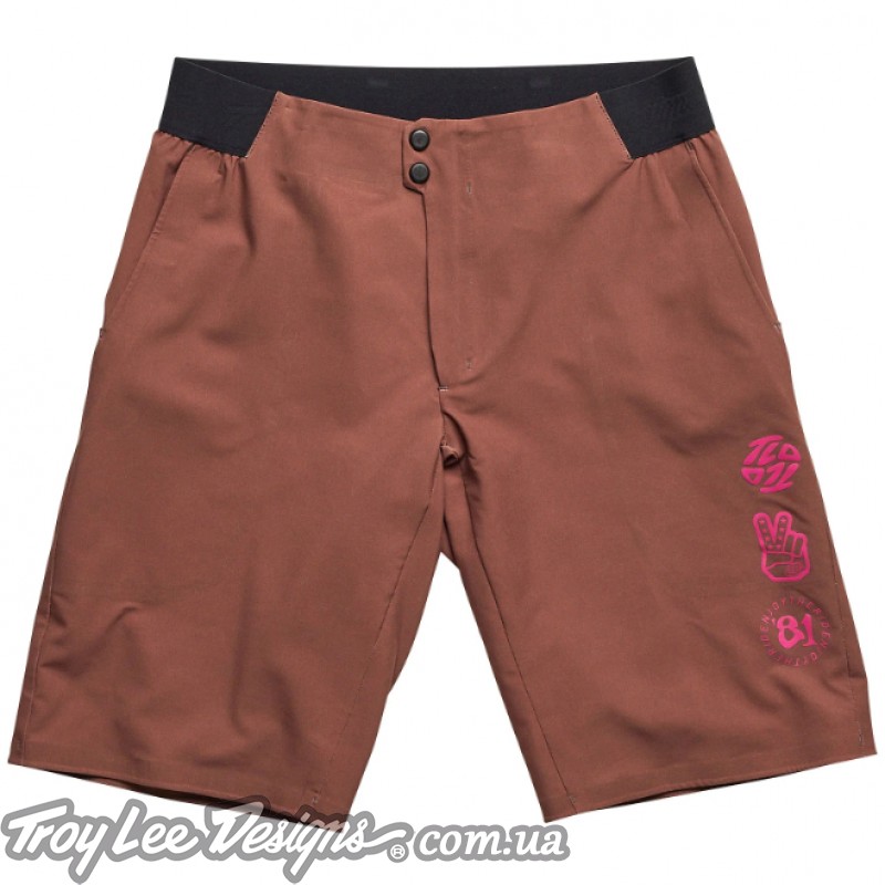 Велошорти TLD FLOWLINE SUPERLYTE SHORT MONO [CHOCOLATE] 