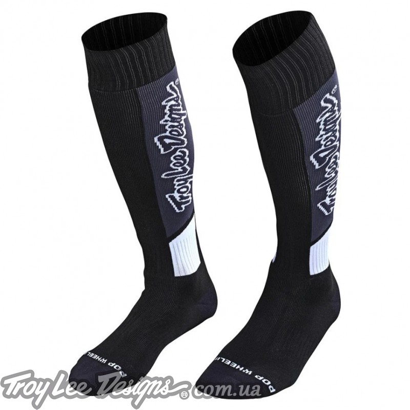 Мото шкарпетки TLD GP MX Coolmax Thick Sock; VOX [BLk]