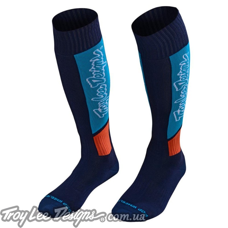 Мото носки TLD YOUTH GP MX THICK SOCK VOX [Navy] M/L (4-6)