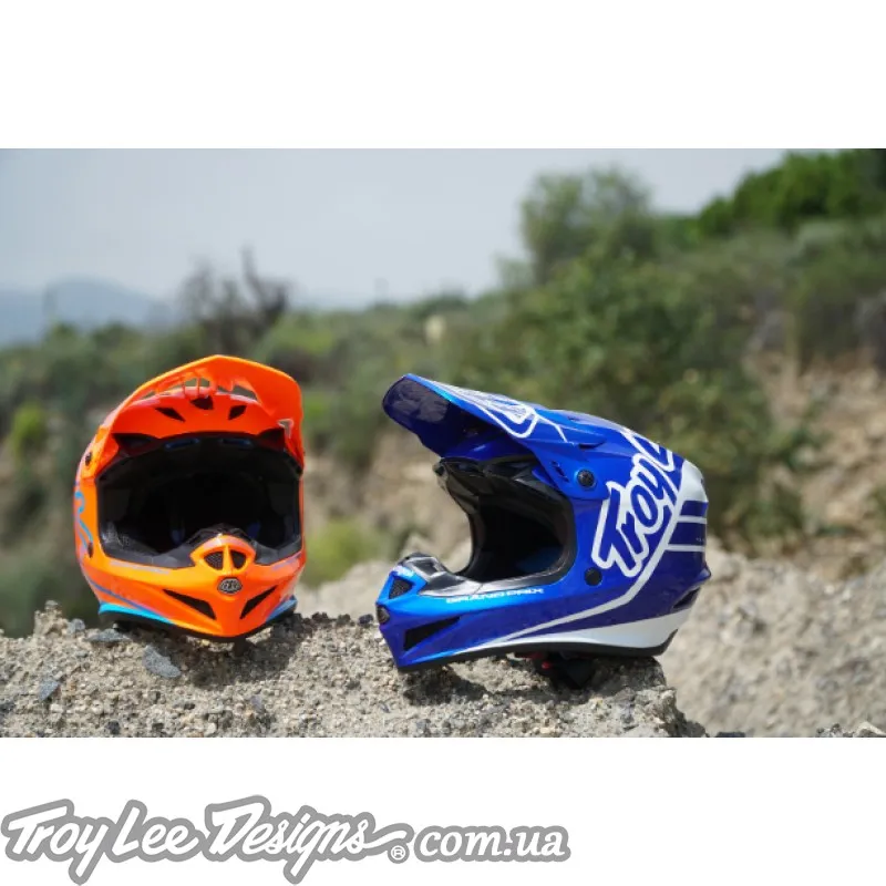 Мотошлем TLD GP HELMET SLICE RED/ WHITE Мотошлем TLD GP HELMET SLICE RED/ WHITE