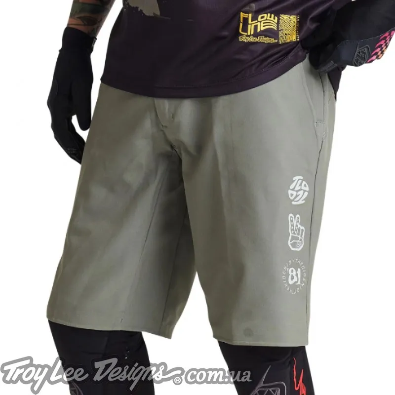 Велошорты TLD FLOWLINE SUPERLYTE SHORT MONO [OLIVE] 