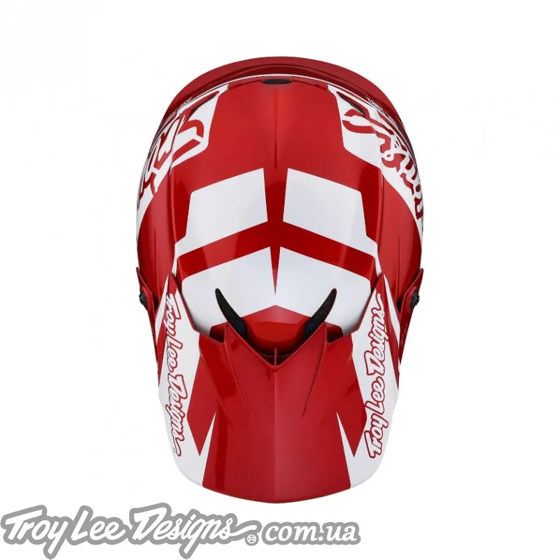 Мотошлем TLD GP HELMET SLICE RED/ WHITE Мотошлем TLD GP HELMET SLICE RED/ WHITE