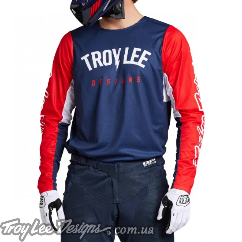 Мото джерсі TLD GP PRO JERSEY BOLTZ [NAVY/RED]