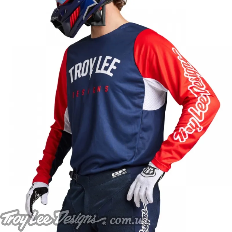 Мото джерсі TLD GP PRO JERSEY BOLTZ [NAVY/RED]