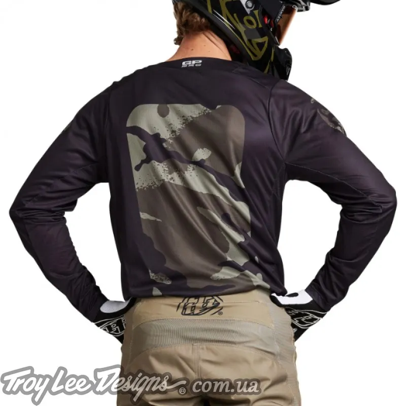 Мото джерсі TLD GP PRO JERSEY BOXED IN [BLACK/OLIVE] 