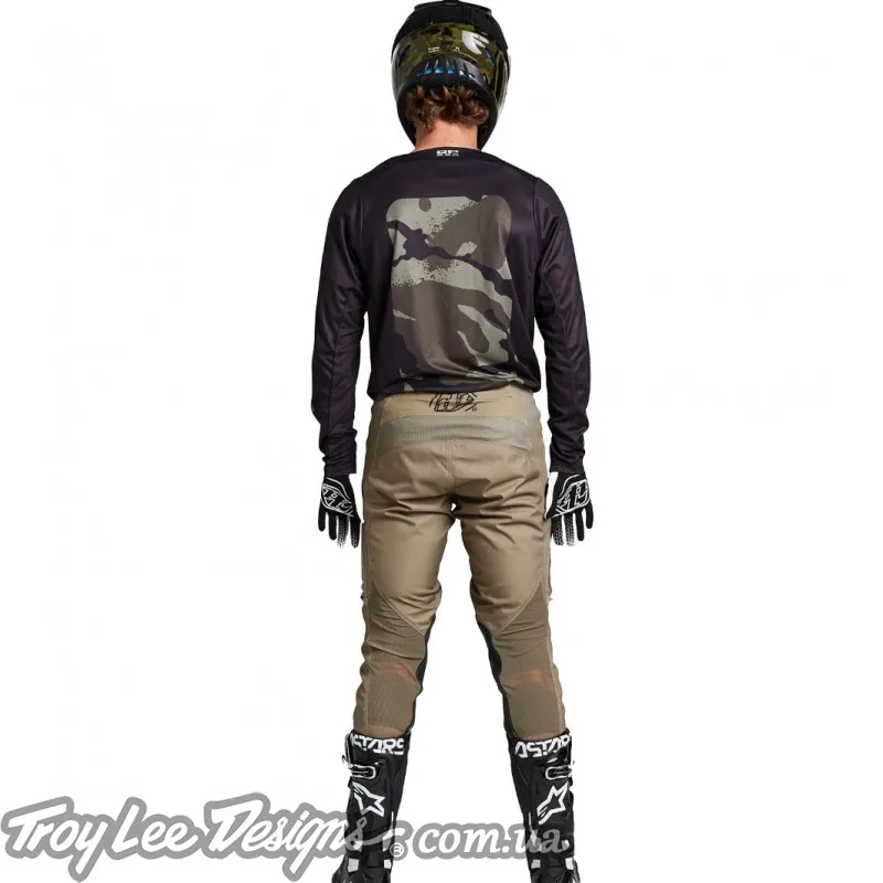 Мото джерсі TLD GP PRO JERSEY BOXED IN [BLACK/OLIVE] 
