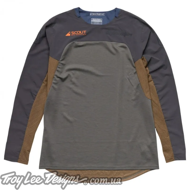 Мото джерсі TLD SCOUT SE JERSEY SYSTEMS [GRAY/BEETLE] 